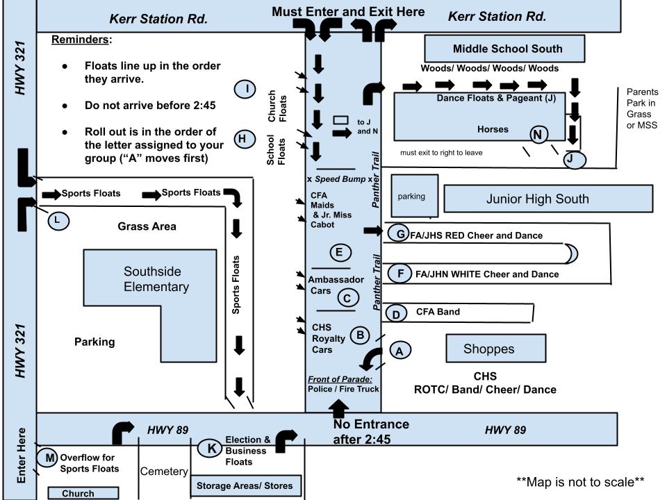 Parade Map